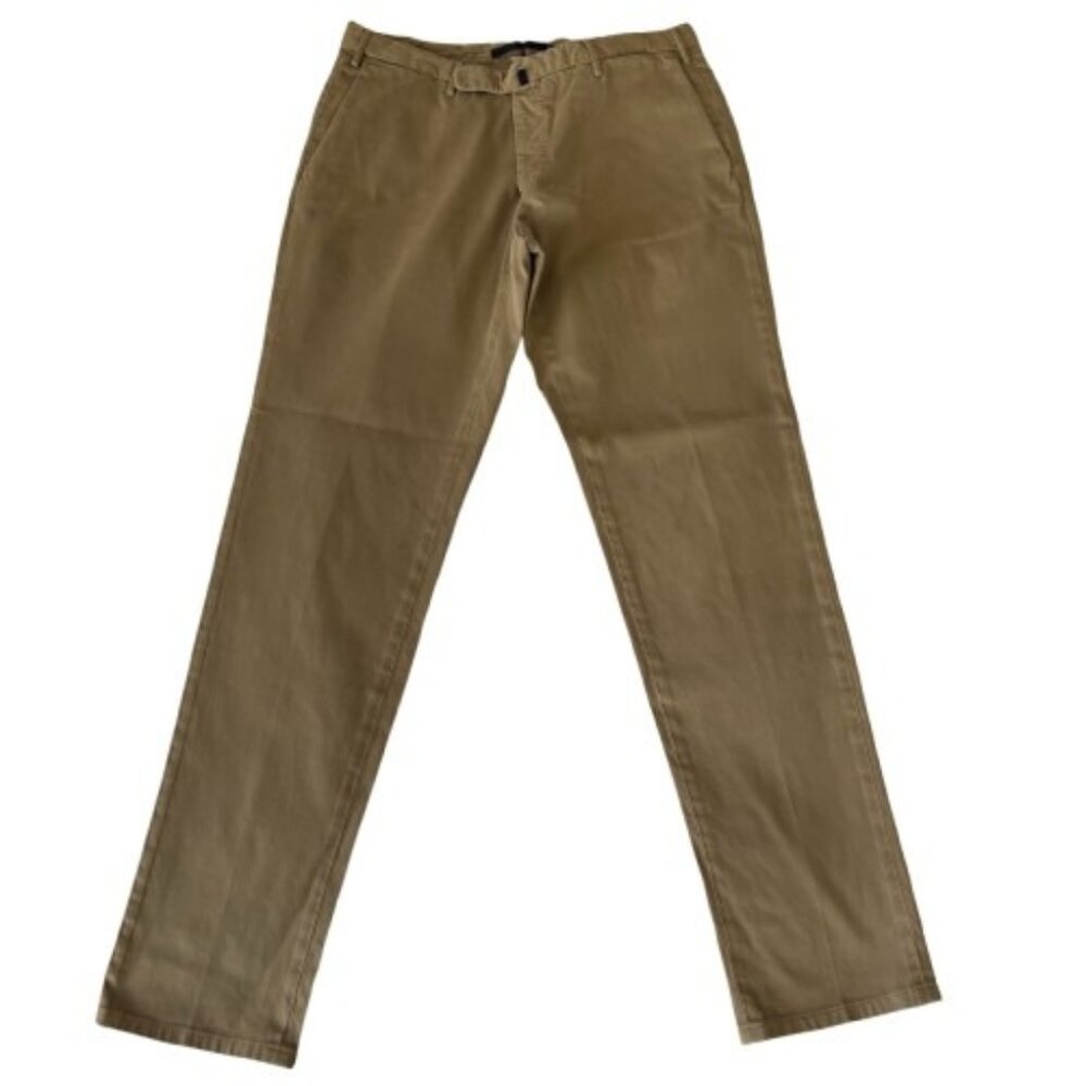 Incotex MENS High Comfort Tan Trousers, EU50 US34